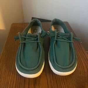 Hey Dude Green Shoes